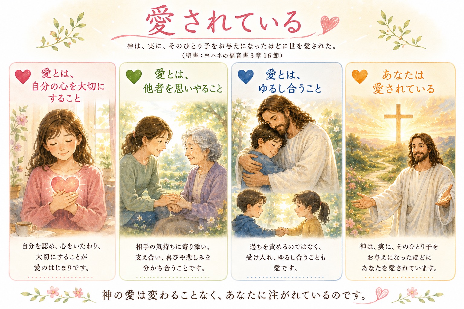 愛されている
