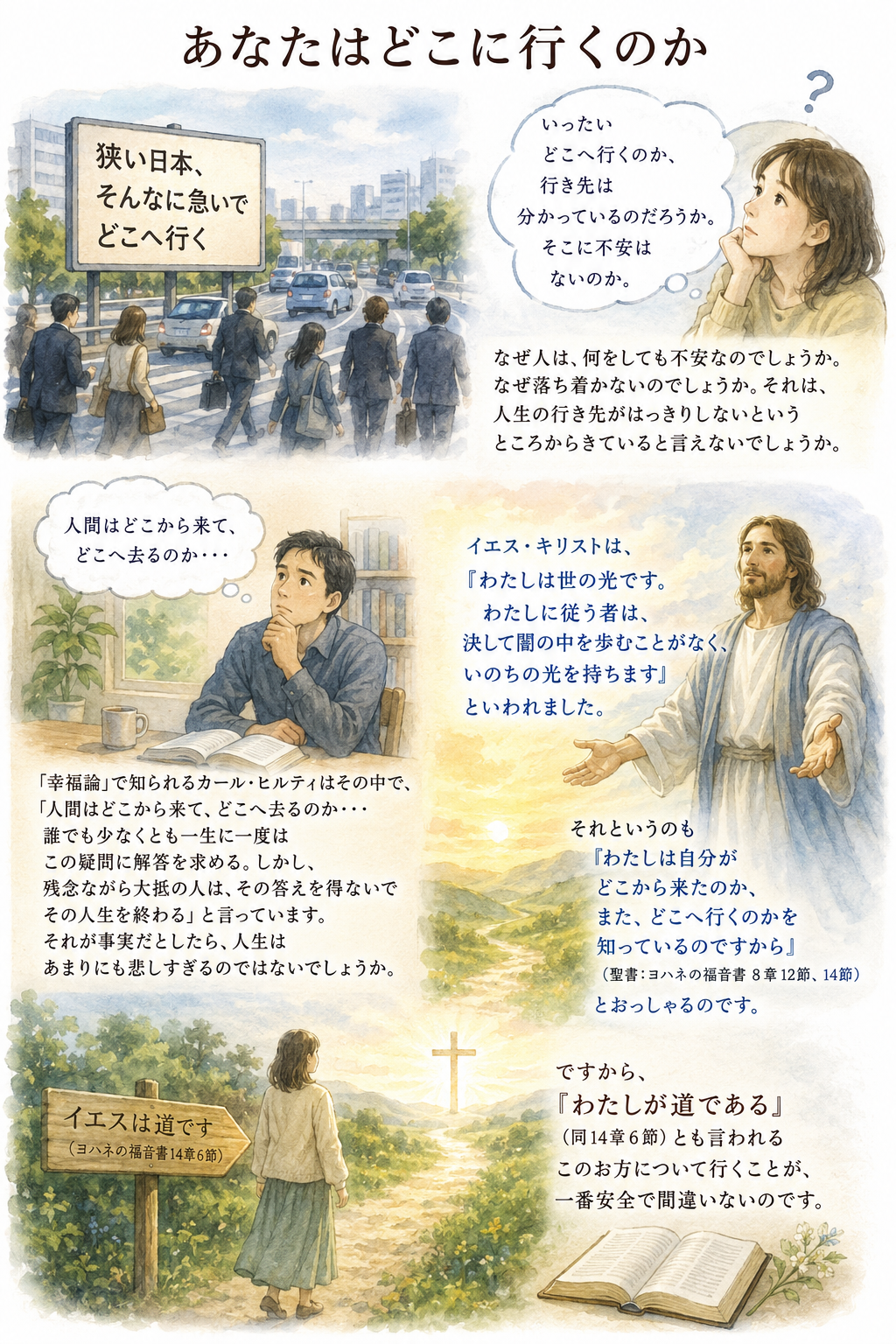 あなたはどこに行くのか
